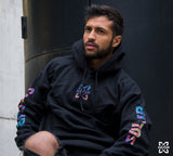 Sweatshirt rider, psychédélic