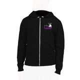 Sweat zippé Purple Visions